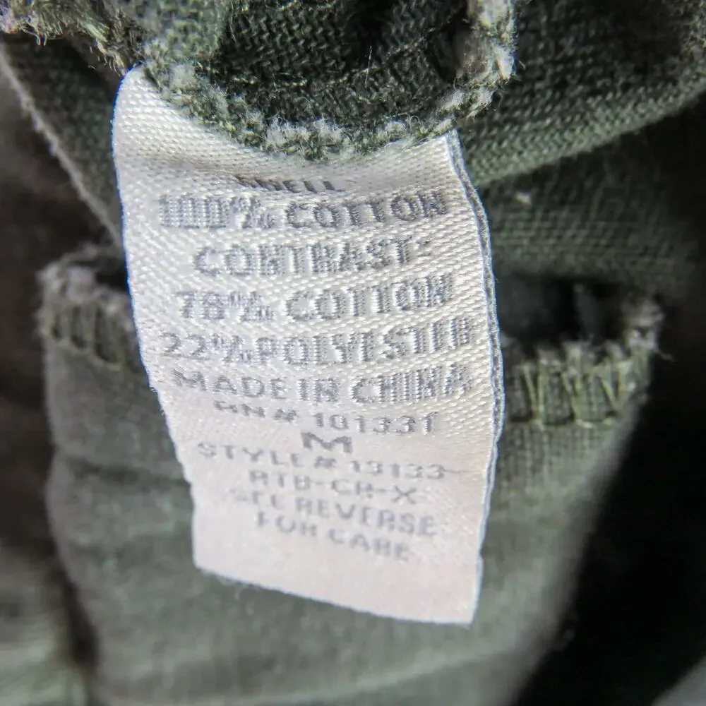 Charlotte Russe Green Military Jacket Hooded Utility Jacket Medium Casual